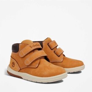 Timberland Kids Brown Strap Boots